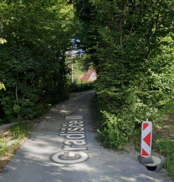 Odsek ureditve ceste Gradišče III