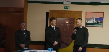 Lovska družina Škofljica in župan Primož Cimerman