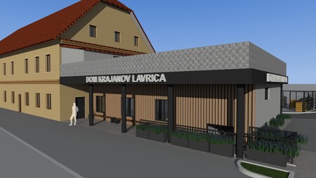 INVESTICIJE: PRIČETEK OBNOVE DOMA KRAJANOV LAVRICA IN POSODOBITEV OGRINOVE HIŠE