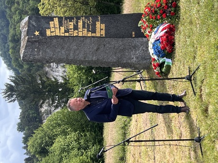 81. SPOMINSKA SLOVESNOST ZZB NOB V SPOMIN VSEM PADLIM BORCEM ZA OSVOBODITEV LJUBLJANE